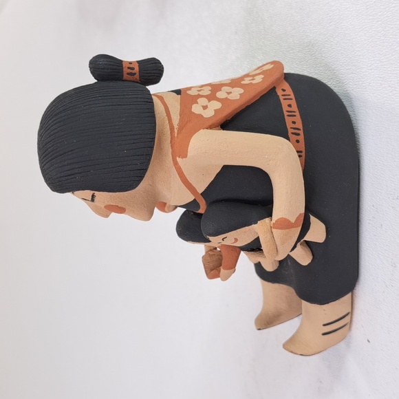 Storyteller 3 Kids Pottery Vintage 90's Jemez Pueblo, New Mexico - Picture 5 of 15